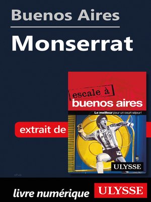 cover image of Buenos Aires--Monserrat